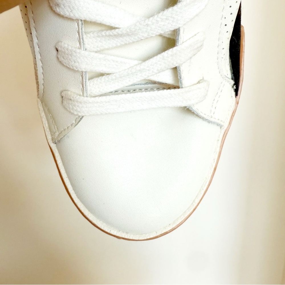 Dolce Vita Cream and Silver Sneakers - Picture 6 of 8